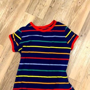 Colorful Striped Kid Shirt